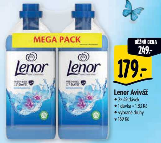  Lenor Aviváž • 2× 49 dávek 