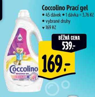 Coccolino Prací gel, 45 dávek