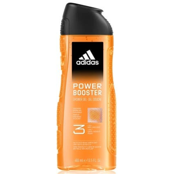 Adidas Men 3v1 Hair&Body&Face Power Booster Sprchový gel