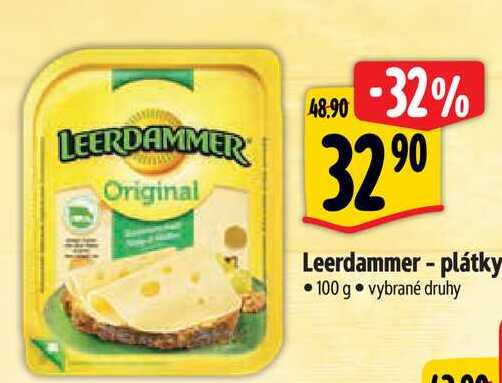   Leerdammer-plátky 100 g 