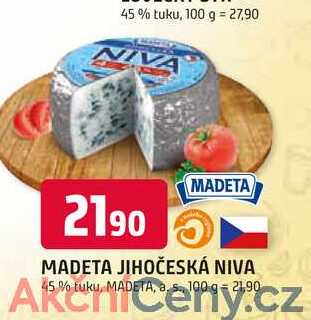 MADETA JIHOČESKÁ NIVA 45% tuku, 100g