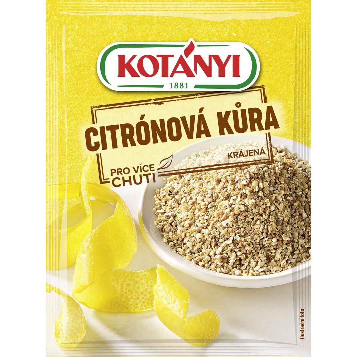 Kotányi Citronová kůra krájená