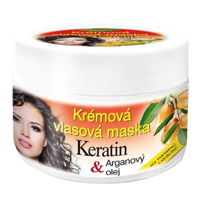 Bio Bione Maska na vlasy Arganový olej a Keratin, 260 ml