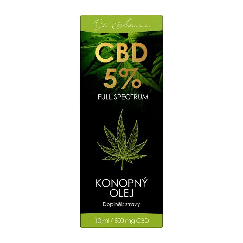 OA Full spectrum CBD Olej 5%, doplněk stravy, 10 ml