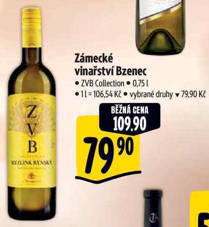 Zámecké vinařství Bzenec ZVB Collection, 0,75 l