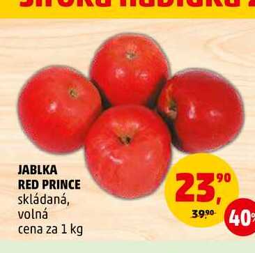 JABLKA RED PRINCE, 1 kg