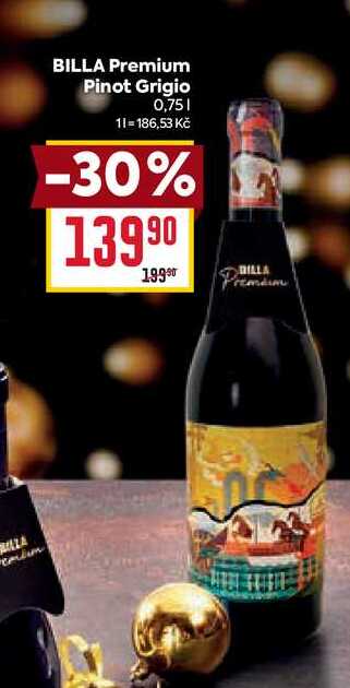 BILLA Premium Pinot Grigio 0,75l