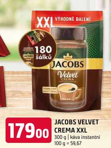 Jacobs Velvet crema xxl 300g