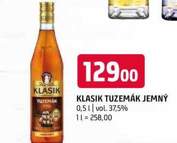 Klasik Tuzemák jemný 0,5l