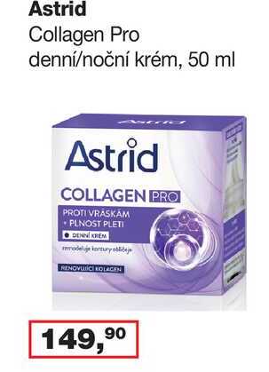 Astrid Collagen Pro denní/noční krém, 50 ml 