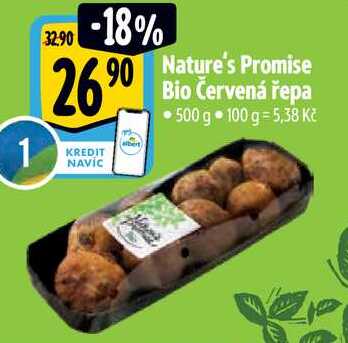 Nature's Promise Bio Červená řepa, 500 g 