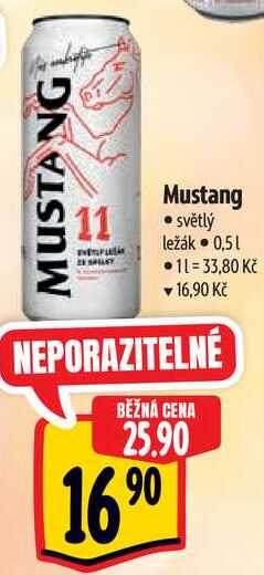 Mustang, 0,5 l