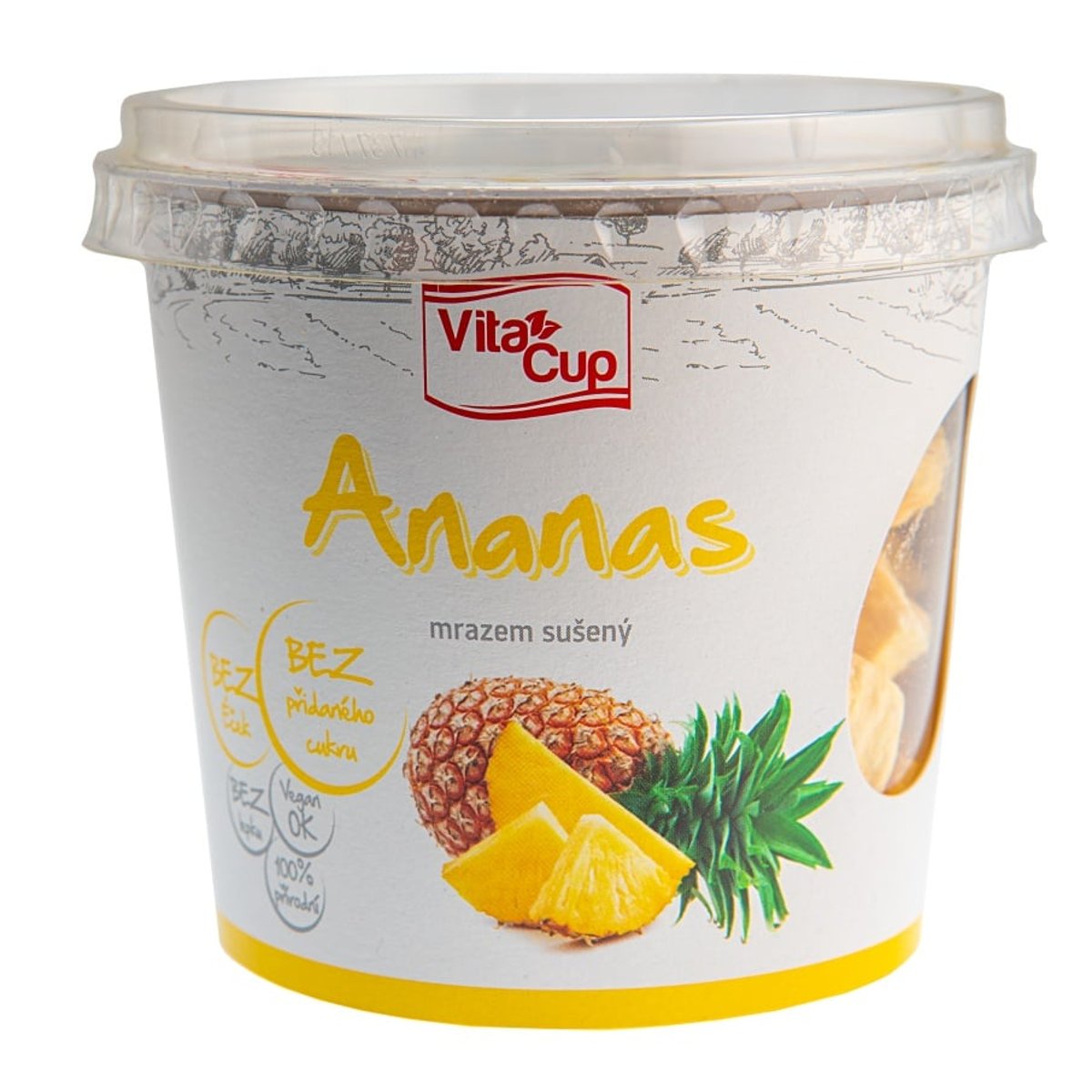 VitaCup Ananas mrazem sušený