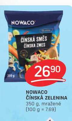 NOWACO ČÍNSKÁ ZELENINA 350 g, mražené 