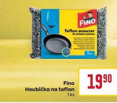 Fino Houbička na teflon 1ks