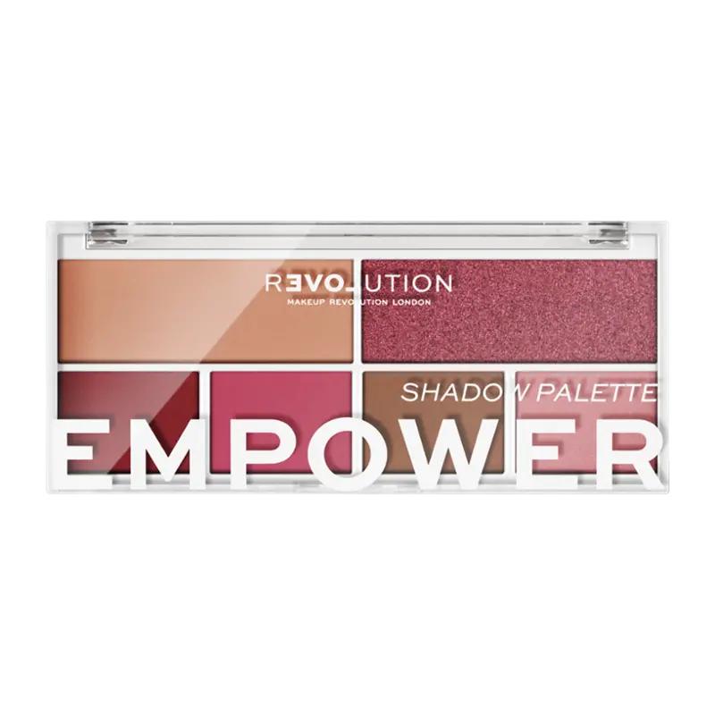 Makeup Revolution Paletka očních stínů Play Empower, 1 ks