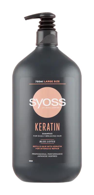 Syoss Šampon Keratin pro lámavé vlasy, 750 ml