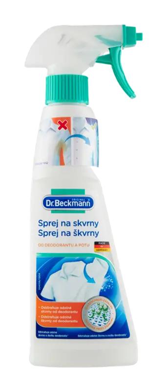 Dr. Beckmann Sprej na skvrny od deodorantu a potu, 250 ml