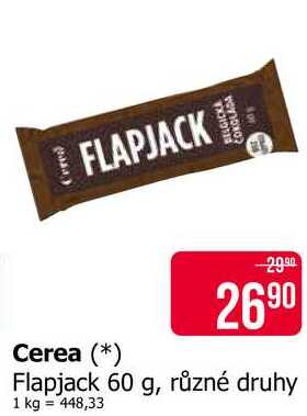 Flapjack 60 g, různé druhy