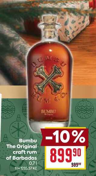 Bumbu The Original craft rum of Barbados 0,7l