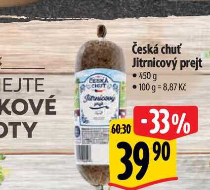   Česká chuť Jitrnicový prejt • 450 g  