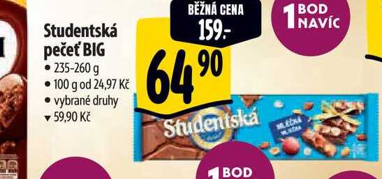 Studentská pečeť BIG • 235-260 g 