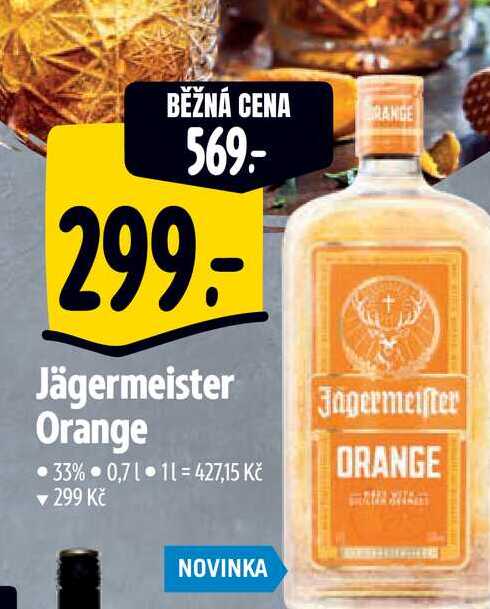   Jägermeister Orange  0,7 l