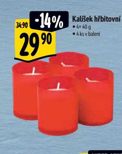  Kalíšek hřbitovní  4x40 g