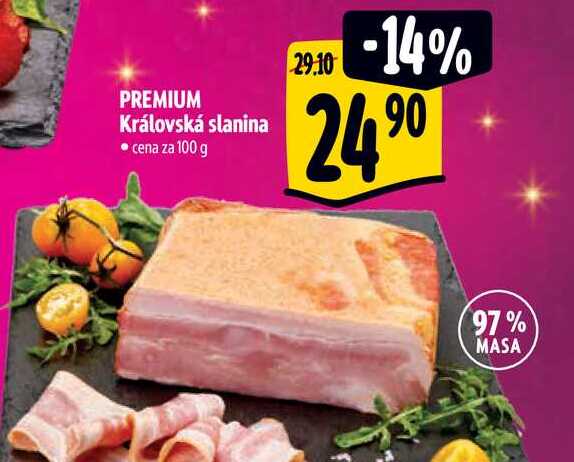 PREMIUM Královská slanina 100 g