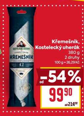 Křemešník, Kostelecký uherák 380 g