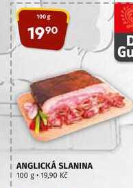 ANGLICKÁ SLANINA 100 g 