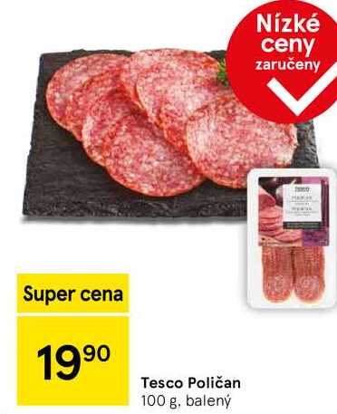 Tesco Poličan, 100 g, balený 