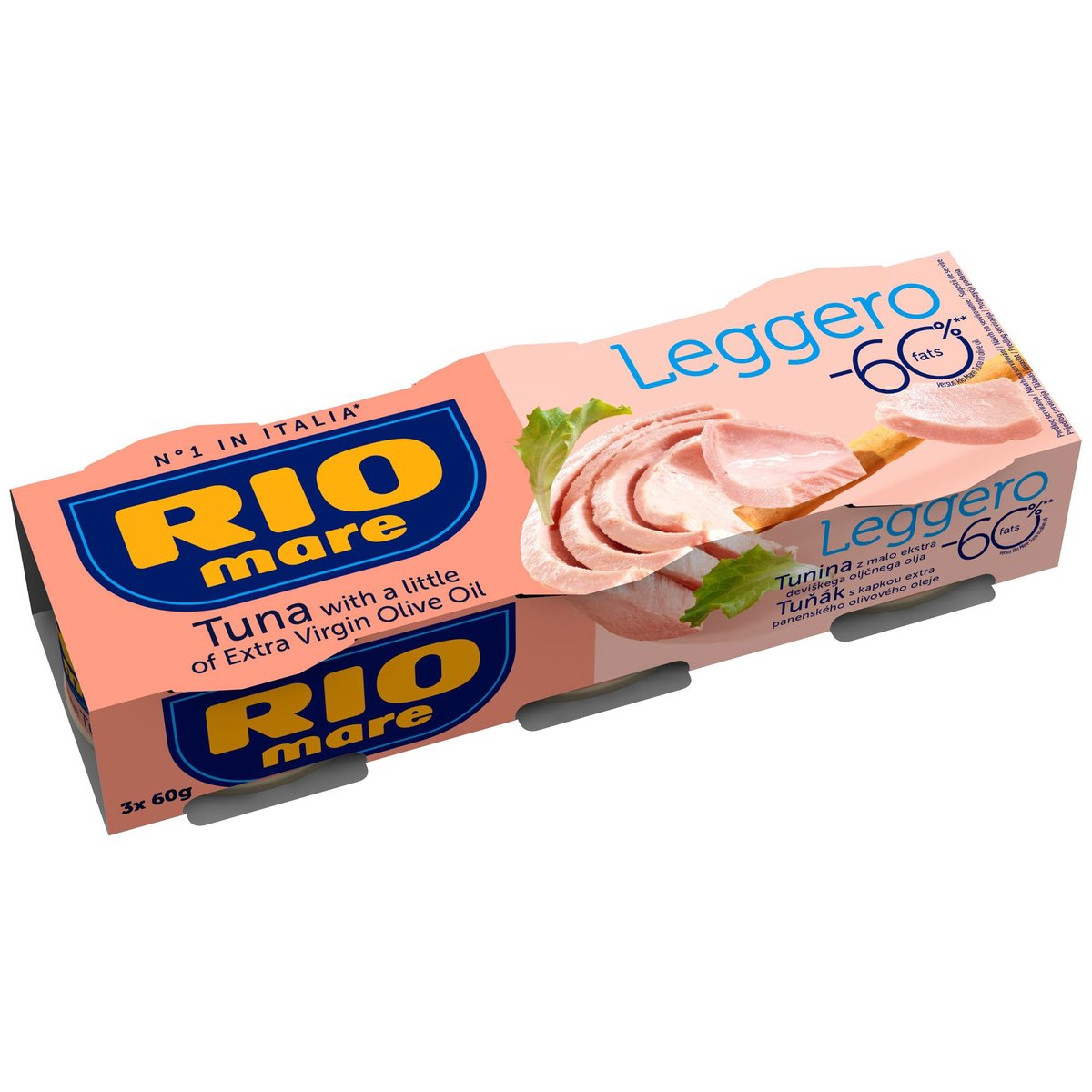 Rio Mare tuňák Leggero 3×60g