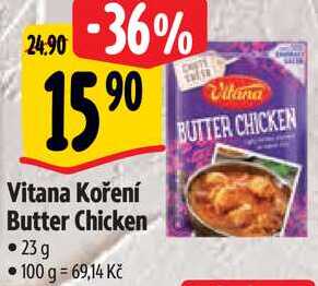 Vitana Koření Butter Chicken, 23 g