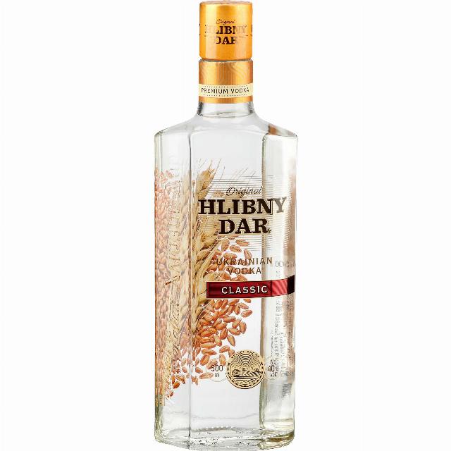 Hlibny Dar Vodka 40%