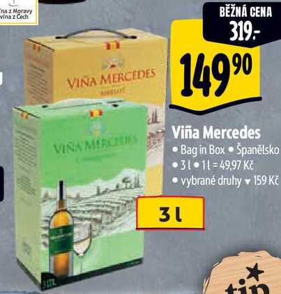 Viña Mercedes, 3 l