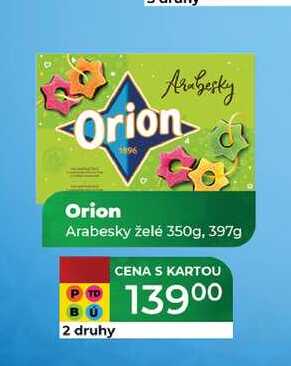 Orion Arabesky želė 350g, 397g 