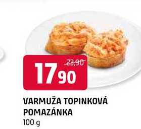 Varmuža topinková pomazánka 100g