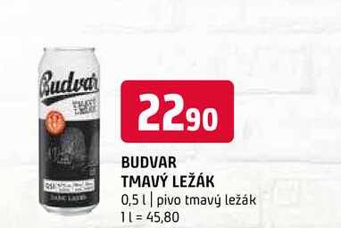 Budweiser Budvar B:Dark Tmavý ležák 0,5l