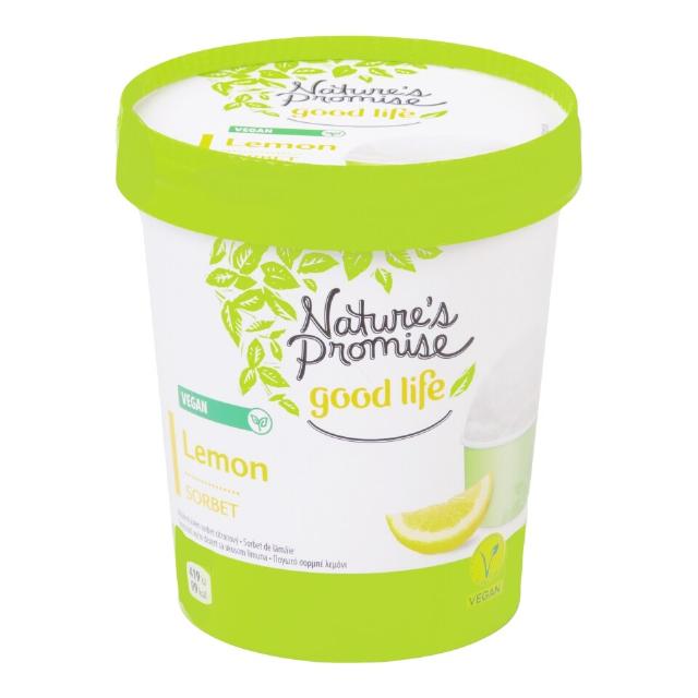 Nature's Promise Vegan Sorbet citron