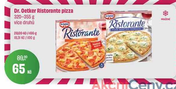 Dr. Oetker Ristorante pizza 320-355 g