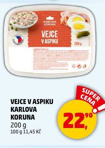 VEJCE V ASPIKU KARLOVA KORUNA, 200 g 