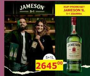 Jameson whisky 5+1 l