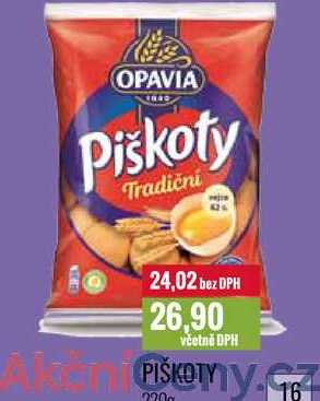 PIŠKOTY 220g