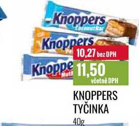 KNOPPERS TYČINKA 40g 