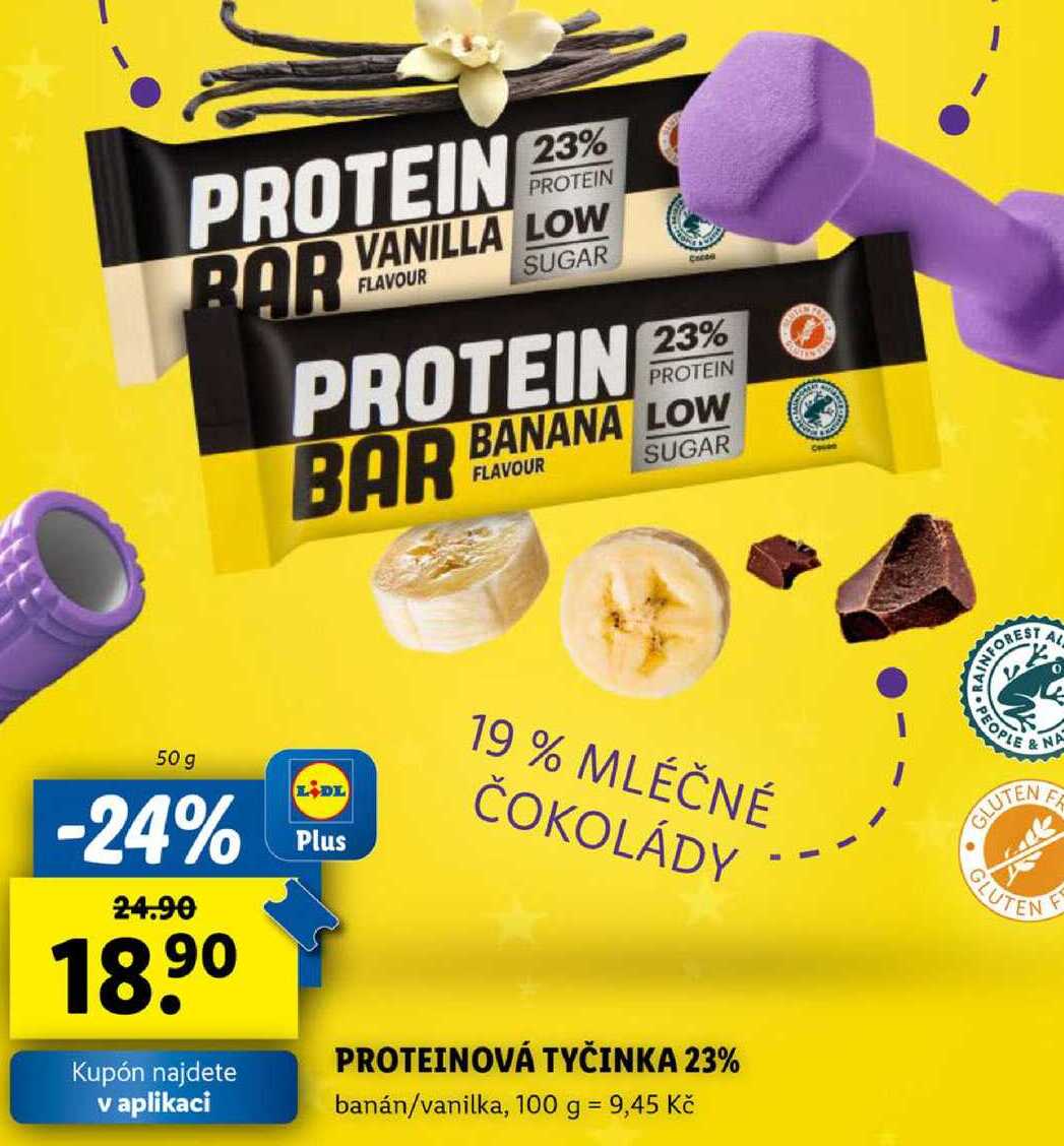 PROTEINOVÁ TYČINKA 23%, 50 g