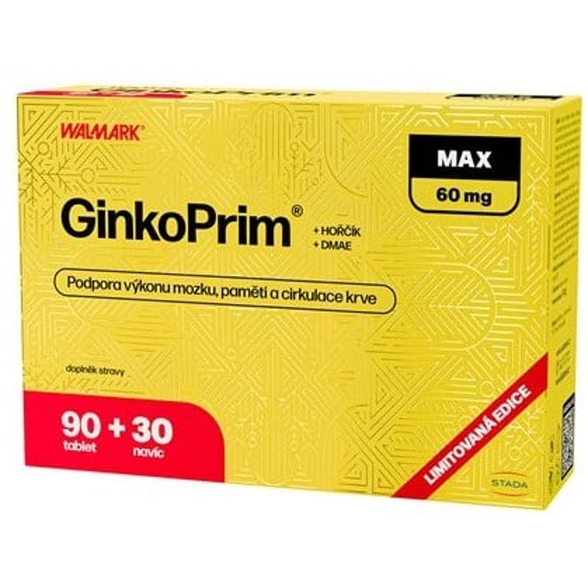 Walmark GinkoPrim MAX 90+30 tablet navíc