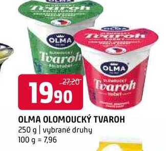 Olma Olmáček Tvaroho 250g vybrané druhy