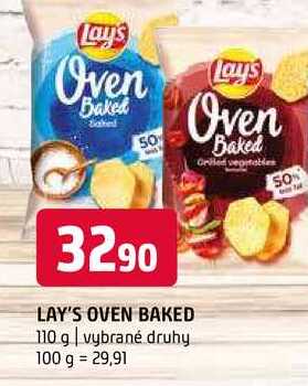 Lay's Oven Baked 110 g vybrané druhy 