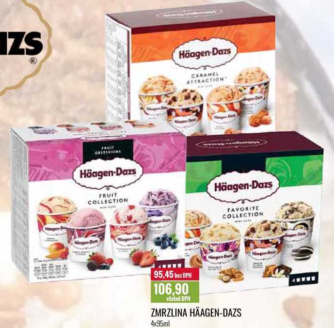 ZMRZLINA HÄAGEN-DAZS 4x95ml 